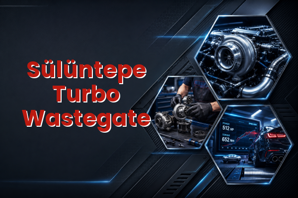 Turbo Wastegate uzman teknik servis hizmet görselleri